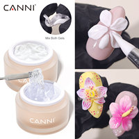 CANNI Gel de Uñas de Alta Calidad, Nueva Serie, 10g, 3 en 1, Base, Capa Superior, Gel Acrílico Duro, Uso Profesional en Salón, Tamaño Grande, Gel UV