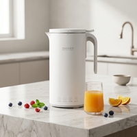 Blender portable de 350 ml avec boîtier en PLASTIQUE et poignée, blender à jus à vitesse unique