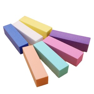Vente en gros usine Lime à ongles double face en éponge EVA haute densité, forme carrée et forme tofu, pour ponçage et polissage, pour manucure - Product Image 5