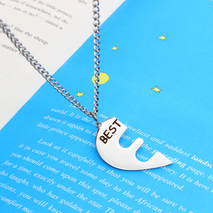 Meilleur ami pour toujours collier en acier inoxydable 3 soeurs dames bijoux exquis Graduation <span class=keywords><strong>saison</strong></span> retour vêtements cadeau - Product Image 4