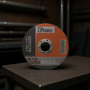 Disque de découpe plat Ttake 250x2,5 mm pour le meulage de l'acier, fabriqué en Italie - Product Image 3