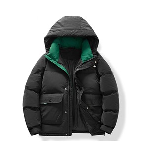 <span class=keywords><strong>Manteau</strong></span> rembourré à glissière personnalisable pour garçons Veste à bulles pour enfants - Product Image 3