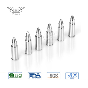 Caja de madera de regalo de lujo con logotipo personalizado, whisky congelado reutilizable, vino, piedras para enfriar rocas SS #304, pistola de cubitos de hielo, Juego de vasos de cristal con balas - Product Image 4