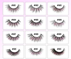 Dropshipping mondial, faux cils d'usine, lot de cils, plusieurs paires, faux cils en vison 3D, faux cils moelleux, vente en gros - Product Image 6