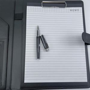 Custom taglie <span class=keywords><strong>A4</strong></span> in pelle per conferenza portafoglio Business Office segno <span class=keywords><strong>di</strong></span> presentazione della fattura firma per archiviazione della cartella degli appunti - Product Image 6