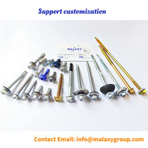 MALAXY Selbstbohrende Sechskant-Dachschrauben mit Unterlegscheibe Preis - Product Image 2