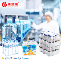Chine A à Z complet automatique bouteille PET eau minérale embouteillage d'eau potable 3 en 1 Machine de remplissage ligne de production usine