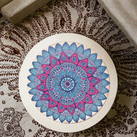 Ensemble de dessous-de-verre absorbants résistants à la chaleur, modernes, écologiques, en céramique de 5 mm, durables, pour la cuisine, vente chaude, OEM/ODM, séchage rapide, pour la maison