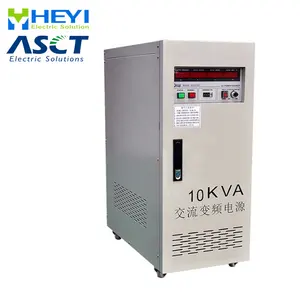 50Hz 300V output single phase AC 380V input Frequency Converter power supply 10KVA