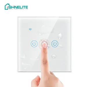 2024 EU UK Standard Zigbee Tuya WLAN intelligente Wandschalter 4 Gang Heimlicht Touch-Schalter