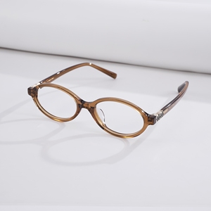 Gafas Ópticas Ovaladas de Acetato Premium Hechas a Mano, Montura Completa con Patrón de Mármol Gris, Bisagras Metálicas de Lujo, Logotipo Personalizado - Product Image 3