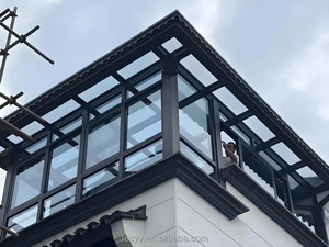 Large-Span Custom-Size <strong>Sunroom</strong> - Hotel/Residential Garden Glass Enclosure - Product Image 4