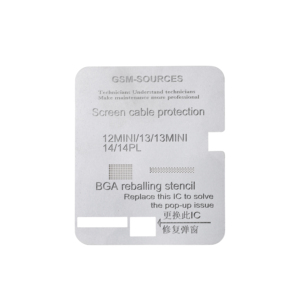 Pochoir de reballage <span class=keywords><strong>BGA</strong></span> GSM-SOURCES pour iPhone câble d'écran LCD IC outils et équipements de réparation de téléphone portable - Product Image 2