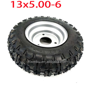 Pneus pour réparation de voiture 13x5.00-6, avec roues, accessoires pour vtt, vélo de neige - Product Image 4