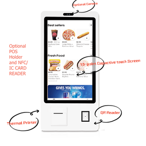 Tự dịch vụ thanh toán kiosk tương tác tự động màn hình cảm ứng kiosk tầng đứng thực phẩm kiosk cho nhà hàng khách sạn siêu thị - Product Image 2