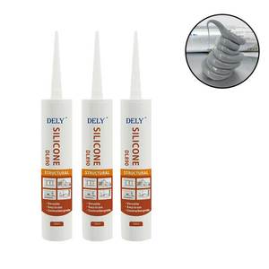 Mastic <span class=keywords><strong>silicone</strong></span> structurel en promotion, fabricant chinois, <span class=keywords><strong>cartouche</strong></span> 300 ml, adhésif et scellant pour verre monocomposant - Product Image 3