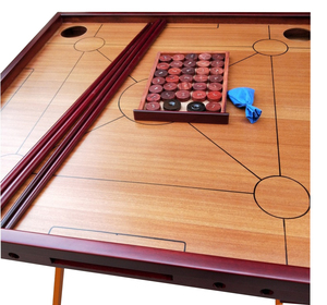 Vecchio Shanghai pieghevole tavolo in legno massello per anziani Standard ricreazione Kronchis Puzzle piscina in pelle di lana dipinta - Product Image 2