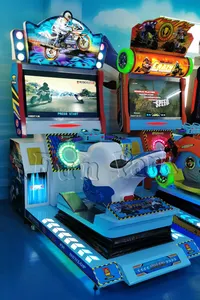 Mesin Game balap motor Simulator paling populer mesin Game balap Arcade motor dioperasikan koin mesin permainan mengemudi