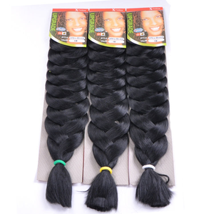 Produit phare, livraison rapide : <span class=keywords><strong>Extension</strong></span> de <span class=keywords><strong>cheveux</strong></span> <span class=keywords><strong>à</strong></span> tresser <span class=keywords><strong>à</strong></span> trame unique, 41 pouces, 165g, texture Yaki, pour tresses torsadées et coiffures longues - Product Image 3