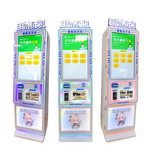 Máquina expendedora de monedas inteligente de <span class=keywords><strong>metal</strong></span> de 32 pulgadas, venta al por mayor, cambio automático de billetes, cambio de fichas para juegos de arcade - Product Image 5