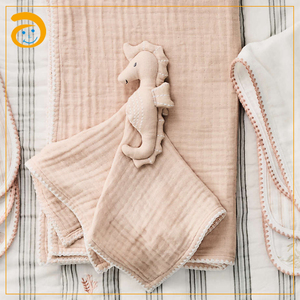 Manta de Seguridad <span class=keywords><strong>para</strong></span> Bebés, Súper Suave, con Forma de Caballito de Mar, <span class=keywords><strong>Pulpo</strong></span> y Otras Criaturas Marinas, Juguete <span class=keywords><strong>para</strong></span> Dormir <span class=keywords><strong>para</strong></span> Recién Nacidos - Product Image 6