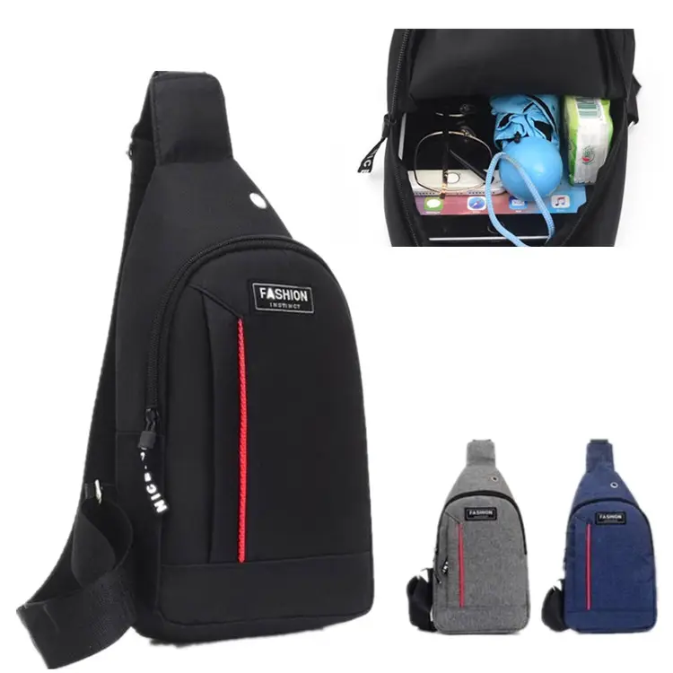 2021 Waterproof Charging USB Bag Casual Tote Anti-theft Shoulder Messenger MaleMultifunction Crossbody Bag for Men