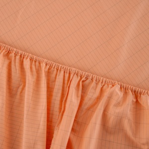 Lenzuolo Piatto Conduttivo in Tessuto Argentato 400TC, Ecologico e Delicato sulla Pelle, <span class=keywords><strong>per</strong></span> Hotel e Uso Domestico, Misura King Size - Product Image 3