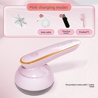 Nouvel appareil rechargeable en acier inoxydable pour l'élimination des boules de poils et des peluches, avec aspiration des cheveux et brosse à vêtements