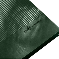 A5 ensemble de cahiers épissés couverture en cuir souple apparence de haute qualité Logo gaufrage pour école bureau créatif journal d'affaires cadeau