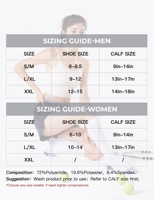 Chaussettes de compression montantes personnalisées, respirantes, rembourrées, à bout sans couture, pour infirmières, voyage et fitness