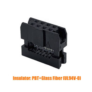 Conector IDC de 2.54 mm, 8 Pines, de Tres Piezas, Macho y Hembra - Product Image 3