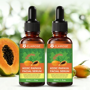 Suero Corporal y Nasal Nocturno Vegano de Papaya, Antiarrugas, Iluminador, con Centella Asiática, 30 ml, Ácido Kójico, Ácido Hialurónico, Vitamina C, Marca Privada ODM - Product Image 5