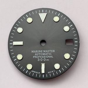 หน้าปัดนาฬิกาเรืองแสงสีเขียวรุ่นใหม่ NH35 ขนาด 28.5 มม. พร้อมอุปกรณ์เสริมสแตนเลสสตีล นาฬิกาข้อมือระบบ NH35 - Product Image 6