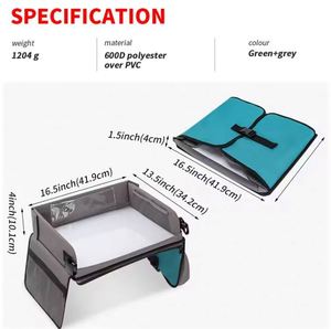 Free Sample Hot Selling Kids Travel Play Tray <b>Toddler</b> Car Organizer Storage <b>Bag</b> Portable Traveling Tray for Children - Product Image 5