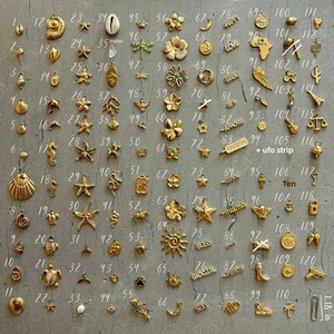 สร้อยคอจี้สแตนเลสสตีลลายทะเล ชุบทอง 18K พร้อมตัวล็อกปรับได้ สายโซ่ลายไม้ไผ่แบบสปอร์ต - Product Image 1