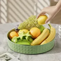 360 degrés rotatif bois garde-manger armoire organisateur plateau multifonction assaisonnement cosmétiques étagère de rangement moderne laque cuisine