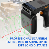 PDA Industriel Robuste Android R36U 6 Pouces avec Lecteur RFID UHF Impinj E710 4+64 Go, Batterie 5000 mAh, Collecteur de Données, en Stock - Usine OEM/ODM