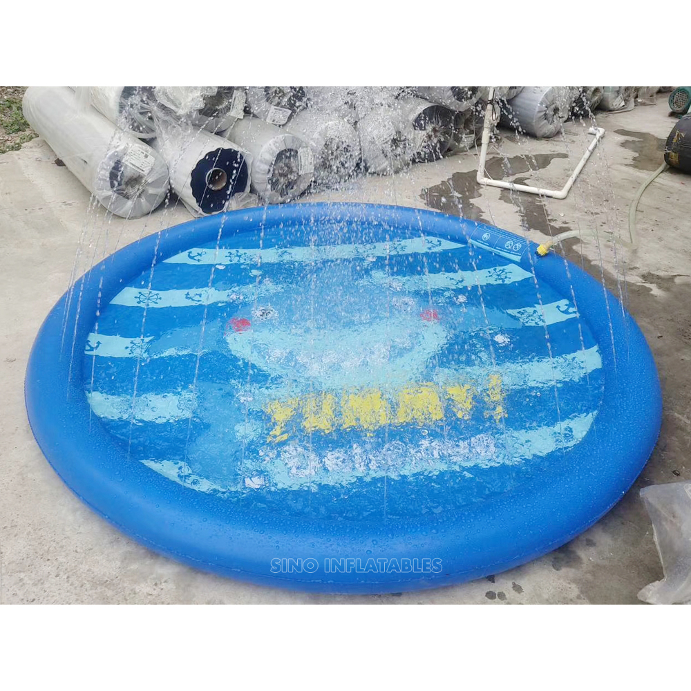 Лучший надувной разбрызгиватель для детского двора, 68 дюймов, разбрызгиватель для бассейна