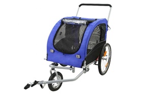 Productos de viaje para mascotas, carrito para perros, cochecito de gran tamaño, <span class=keywords><strong>remolque</strong></span> de <span class=keywords><strong>bicicleta</strong></span> - Product Image 4