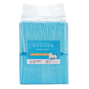 Dog Diaper Pads Size S M Absorbent Leak Proof Pet Training Aids For Dogs Cats Daily Use Non Woven Fabric Paper Cotton Wood Pulp - Product Image 3