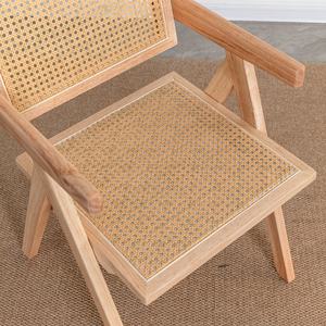 Silla K Nórdica Moderna de Madera Maciza, Sillón Reclinable de Diseño Retro para Cafetería, Casa de Huéspedes, Comedor, Ocio, Xin Shuo, Celebridad en Línea - Product Image 1