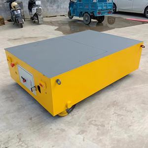 รถขนส่ง AGV รุ่นใหม่ปี 2025 ได้รับการรับรองมาตรฐาน CE สำหรับงานหนัก รับน้ำหนัก 1-50 ตัน ผลิตจากแผ่นเหล็ก สำหรับโรงงานผลิต คลังสินค้า และโลจิสติกส์ - Product Image 2