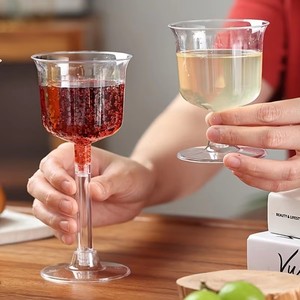 <span class=keywords><strong>Verre</strong></span> à cocktail jetable transparent en <span class=keywords><strong>plastique</strong></span> à <span class=keywords><strong>pied</strong></span> haut Margaret pour fête, <span class=keywords><strong>verre</strong></span> à champagne et à <span class=keywords><strong>vin</strong></span> - Product Image 1