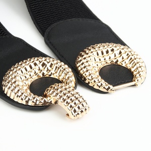 JULUN <span class=keywords><strong>Cintura</strong></span> Elastica Decorativa da Donna per Vestiti, <span class=keywords><strong>Cintura</strong></span> Larga per Cappotti, Accessorio di <span class=keywords><strong>Alta</strong></span> Moda - Product Image 4