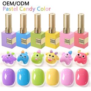 Vernis Gel Couleurs <span class=keywords><strong>Pastel</strong></span> OEM, Étiquette Privée, Vente en Gros, Peinture d'Ongles, Vernis Gel Haute Pigmentation, Logo Personnalisé - Product Image 1