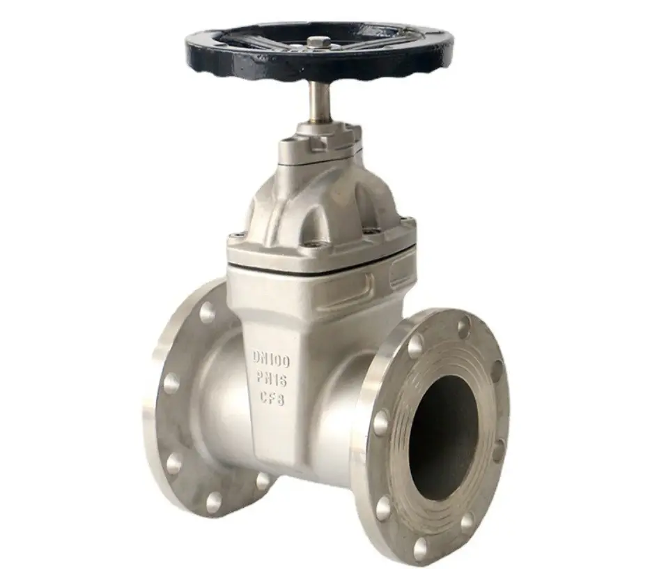 Manual Gate Valve Ductile Iron/Brass/Stainless Steel/Cast Steel Gate Valve for Water China Gate Valve Flange Connection