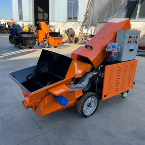 مضخة أسمنت وملاط ديزل صغيرة محمولة منخفضة التكلفة - معدات تركيب وبناء - Product Image 5