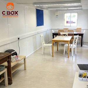 บ้านสำเร็จรูป Cbox ดีไซน์ทันสมัย ขนาด 20 ฟุต แบบโมดูลาร์ ทนไฟ ติดตั้งรวดเร็ว ใช้เป็นหอพัก สำนักงาน โกดังเก็บของ บ้านสำเร็จรูปแบบแพ็คแบน - Product Image 5