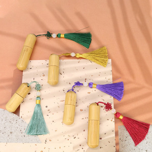 Tre và gỗ tua Roll-On chai, dotre Tinh dầu nước hoa với hạt, đầu tròn, Phong cách Trung Quốc mẫu chai - Product Image 6