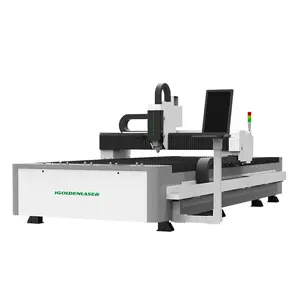 Mesin pemotong laser tabung logam aluminium, mesin pemotong pipa serat laser profesional presisi tinggi 1kw 2kw 3KW